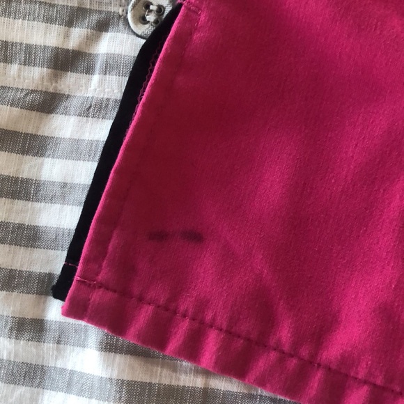 LOT of two GUC Greys Anatomy ACTIVE pink and gray scrub tops size small. - Picture 2 of 3